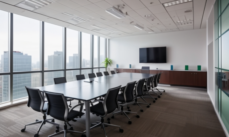 Modern buildings cityscape